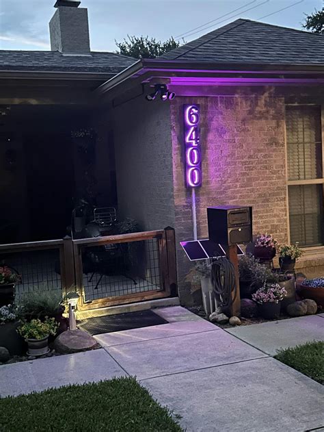 Image result for Backlit House Numbers LED