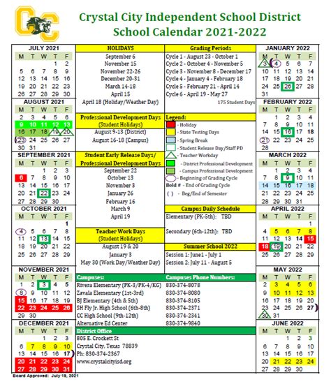 Ccisd Academic Calendar