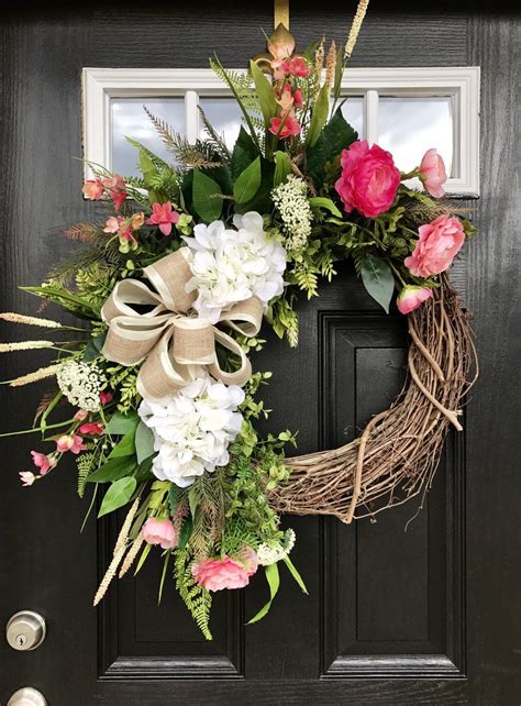 Best Spring Wreaths For Front Door at Robbin Wood blog