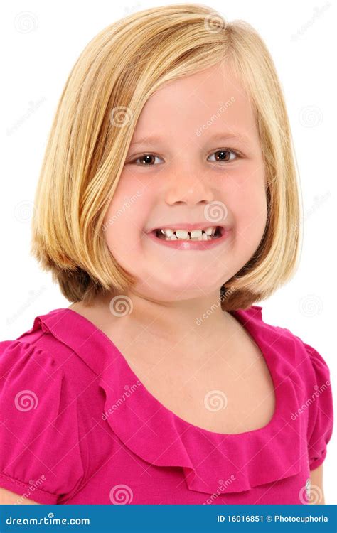 Beautiful 7 Year Old Girl Stock Image - Image: 16016851