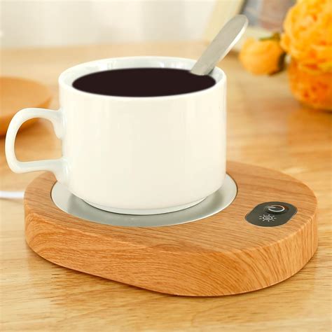 Amazon.com: Coffee Mug Warmer and Smart Cup Warmer, Mug Warming Plate Mug Warmer for Desk ...