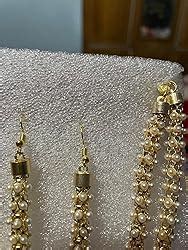 ZAVERI PEARLS South Indian Style Pearl Beads Necklace Set For Women ...