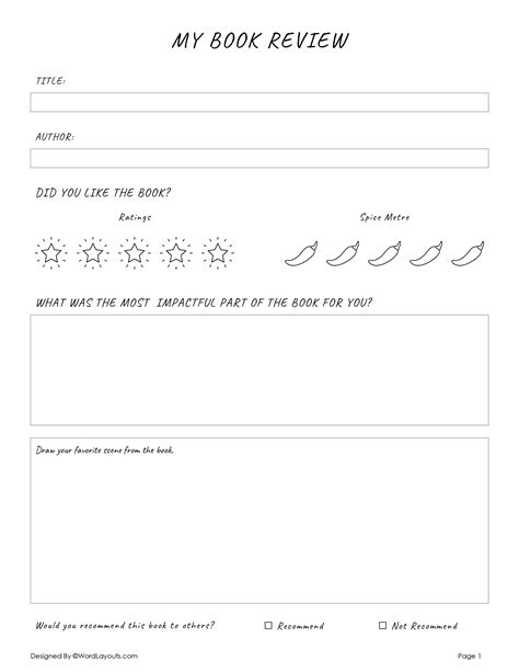 Image result for Book Review Paper Format