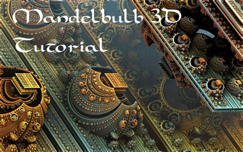 Image result for Mandebulb Tutorial