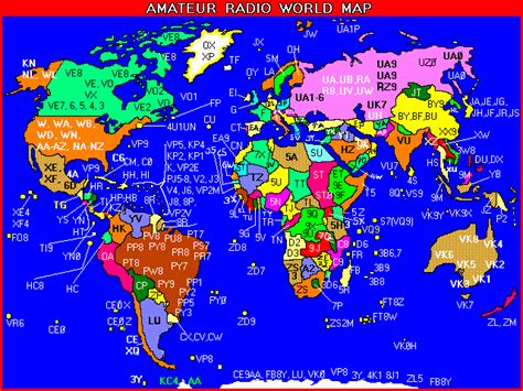 Image result for Ham Radio World Map