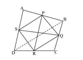 Show that the line segments joining the mid-points of the opposite ...