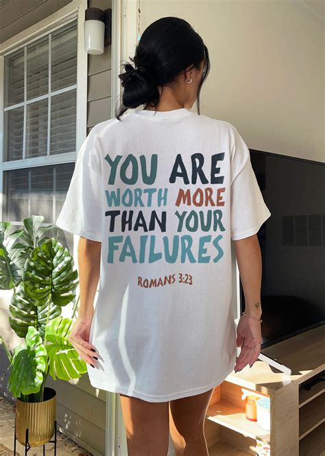 Bible Verse Shirt Christian Apparel Faith Tee Trendy Clothes Christian ...