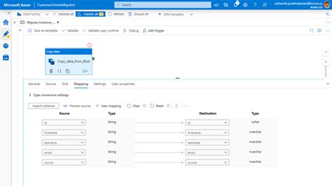 Data Migration Using Azure Data/Factory 的图像结果