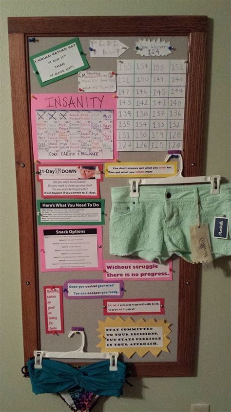 weight loss vision board