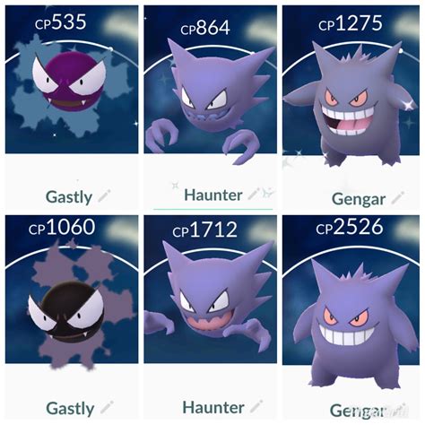 Shiny Gastly, Haunter, Gengar on Pokemon Go Community Day | Flickr