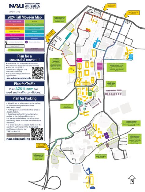 Northern Arizona University Campus Map - All Maps