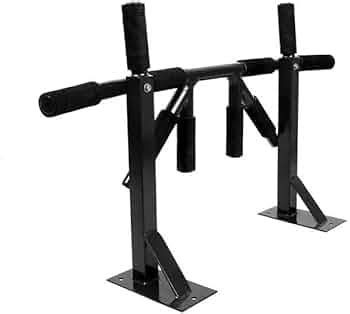 KS Creations Wall Mounted Multi Grip Chin up/ Pull up bar in Black ...