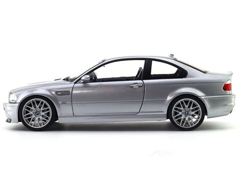 BMW M3 E46 CSL silver 1:18 Solido diecast scale model | Scale Arts India