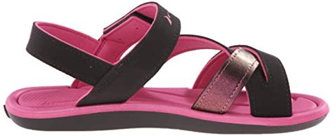Buy Rider Women's Plush II Adjustable Sandal, Black/Pink, 8 M US at ...