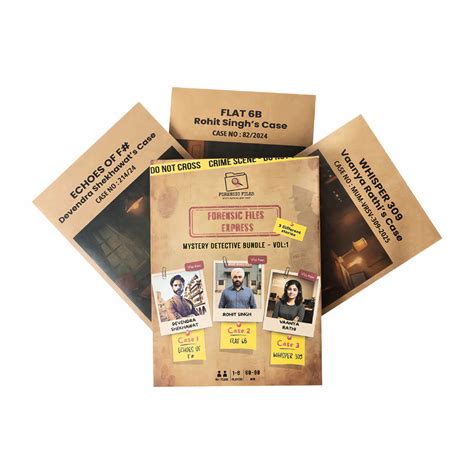 Forensic Files Express - Detective Mystery Bundle - Vol 1 – forensic ...