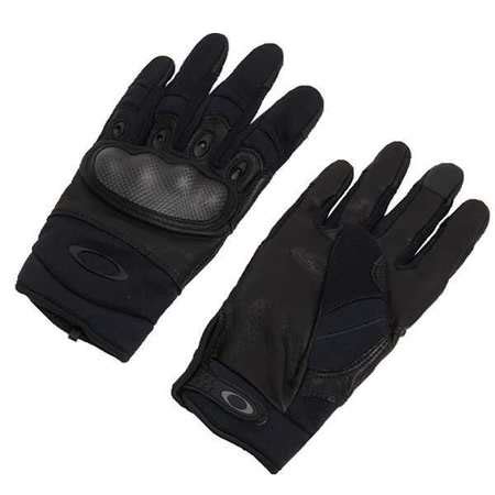 Oakley Tactical Gloves, Goatskin Leather Palm, Hook-and-Loop Cuff, Full ...