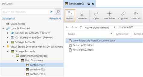 Default Azure Storage PowerShell 的图像结果