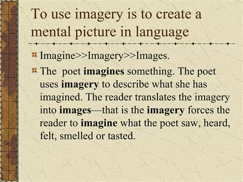 Imagery | PPT