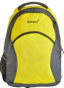 Emmi 17 inch Expandable Laptop Backpack Yellow L210 - Price in India ...