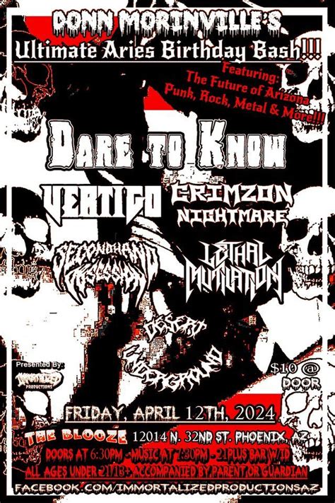 Donns Ultimate Aries Birthday Bash! Featuring The Future of Arizona ...