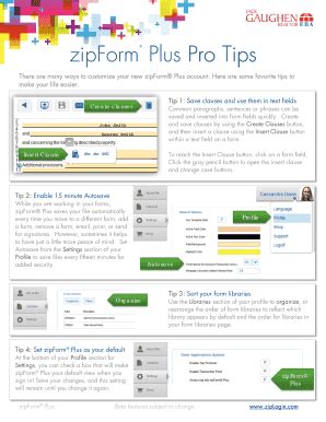 ZipForm Plus Tips and Tricks 的图像结果