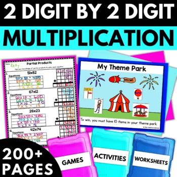 Two-Digit by Two Digit Multiplication 4th Grade 的图像结果