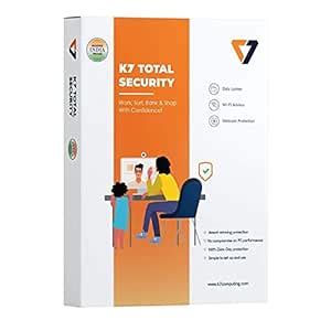 K7 Security K7, Total Security, 1 User, 1 Year, Email Delivery In 30 ...