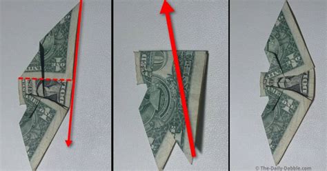 Dollar Bill Origami Bat Tutorial 的图像结果