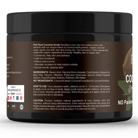 Buy PINK ROOT COCONUT SCRUB 100GM Online & Get Upto 60% OFF at PharmEasy