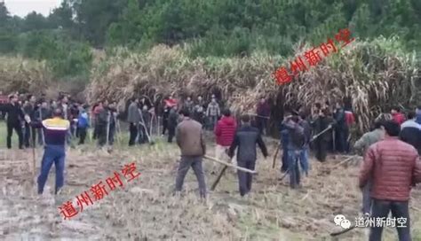 道县发生两村村民群体性冲突，双方共集聚70余人！
