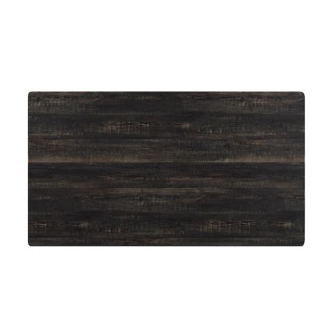 ACME FURNITURE Cargo Antique Walnut and White Transitional Dining Table ...