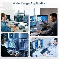 TESmart HDMI KVM VGA Switch 4-Port Dual Display Extended Display, 4 in ...