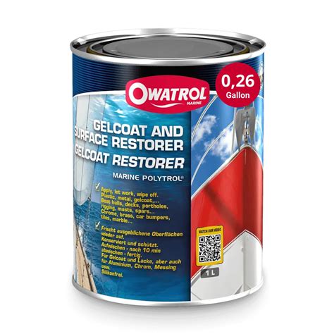 Buy OWATROLGelcoat & Surface Restorer: 1L Online at desertcartINDIA
