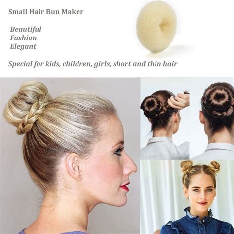 SQULIGT Mini Chignon Donut Hair Shaper, 6 PCS Bun Makers for India | Ubuy