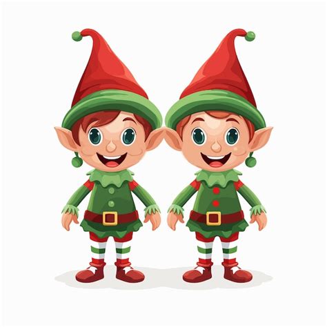 Festive holiday elves celebration joyful happy elves costume | Premium ...
