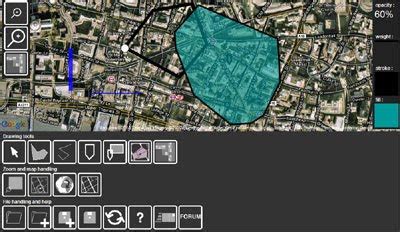 Google Maps Drawing 的图像结果