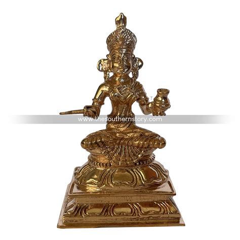 Annapoorni Bronze Panchaloha Idol | Bronze Panchaloha Statue for Pooja ...