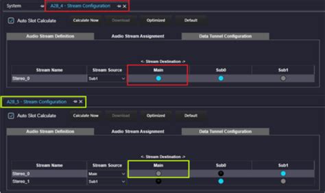 APPENDIX B: Stream and Export Configurations [Analog Devices Wiki]