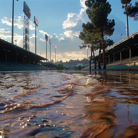 Dodger Stadium Flooded Strikes Fear