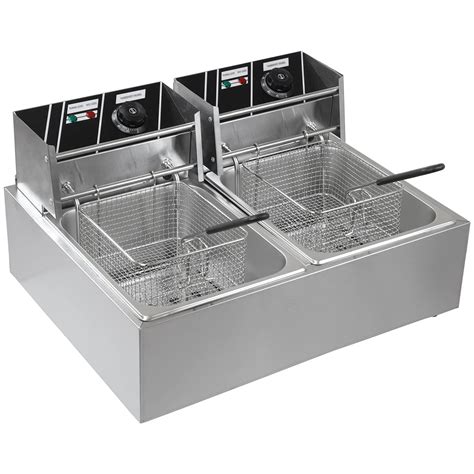 Buy PartyHut Two 11 Liter Basins Capacity Commercial Stainless Steel ...