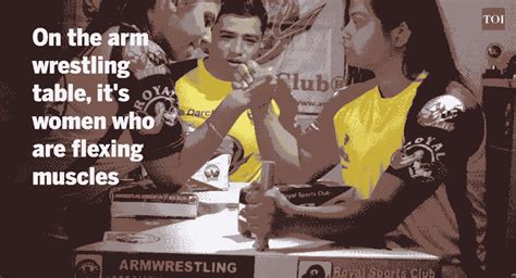 On the arm wrestling table, it's women who are flexing muscles | India ...