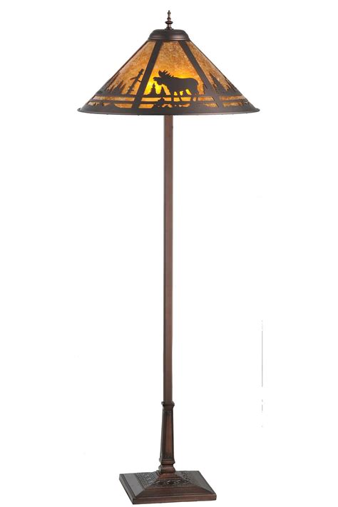 Moose Creek Rustic Floor Lamp | 60" | Art & Home