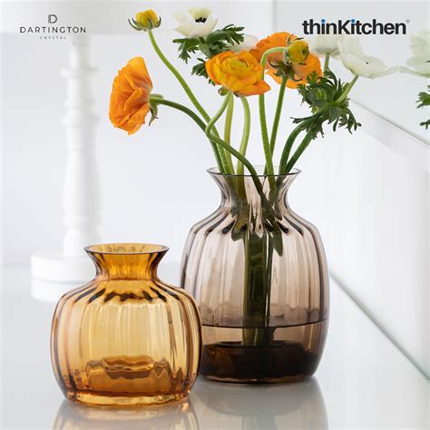 Buy Dartington Cushion Tall Topaz Vase Online at thinKitchen