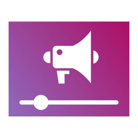 Video advertising - Free marketing icons