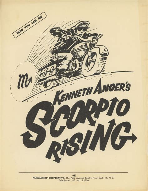 Kenneth Anger’s Scorpio Rising