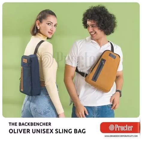 The Backbencher Oliver Unisex Sling Bag in bulk for corporate gifting ...
