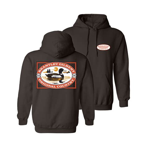 Brantley Gilbert - Duck Badge Hoodie – Brantley Gilbert Store