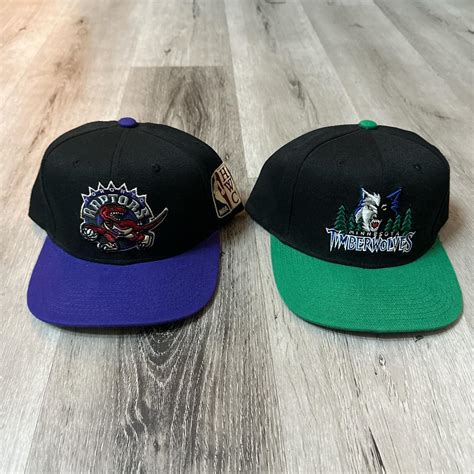 Mitchell and ness Hats 50 for both 25 each - Depop