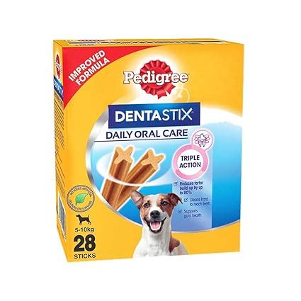 Pedigree Dentastix Oral Care Dog Treat, Adult Small Breed (5-10 kg ...