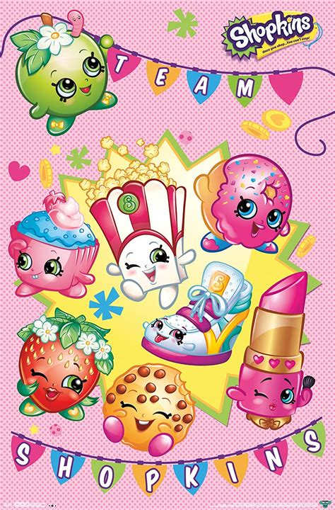 Trends International Shopkins Team Shopkins Wall Poster 22.375" x 34 ...